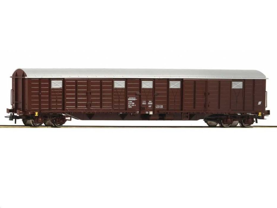 Вагон критий 4-вісний. Roco 76858. Залізниця Піко. Piko НО 1:87