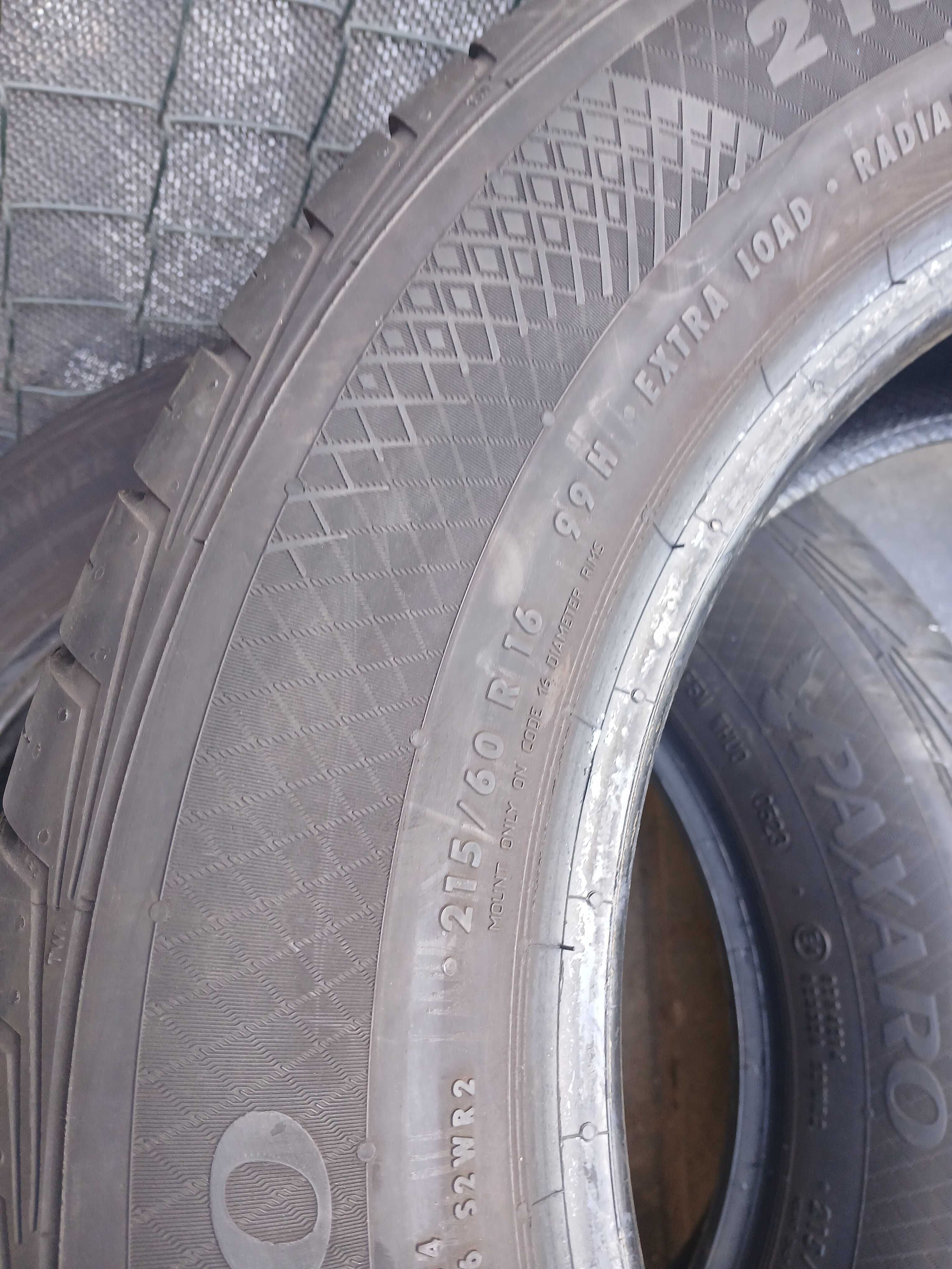 2x używane opony letnie 215/60 R16 Paxaro 2023r Montaż GWARANCJA