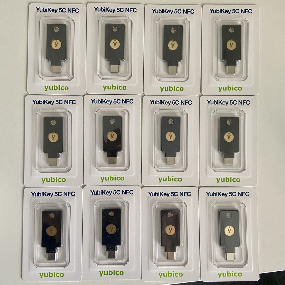 Ключ безпеки Yubikey 5C NFC, type C , type A