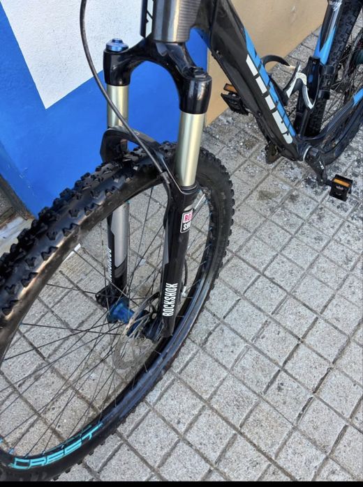 Bicicleta de carbono