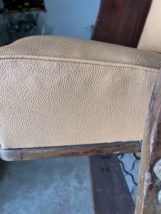 Cadeira de cinema antiga