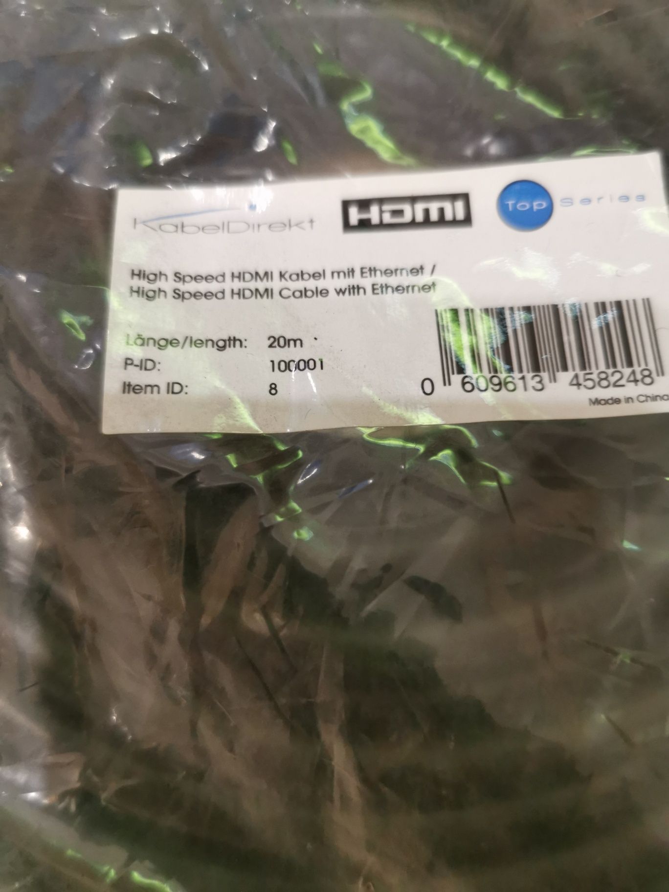 Kabel Hdmi 25 20m