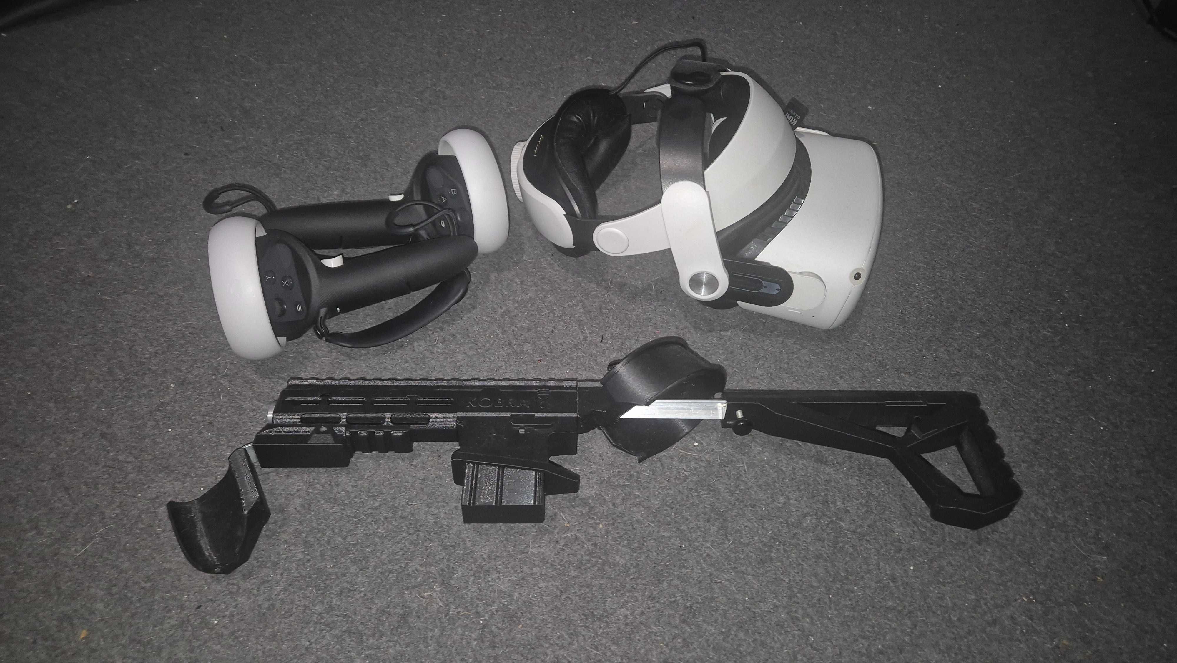 ZESTAW Meta Quest 2 128GB/BoboVR Strap/KIWI Design/KOBRA VR