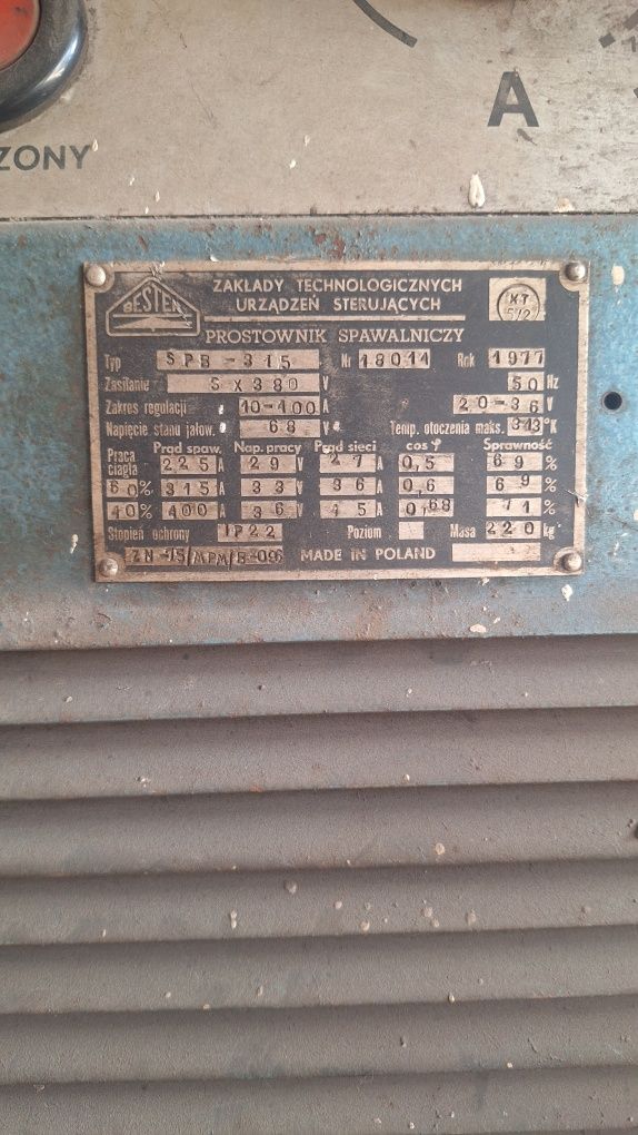 Spawarka Bester SPB-315