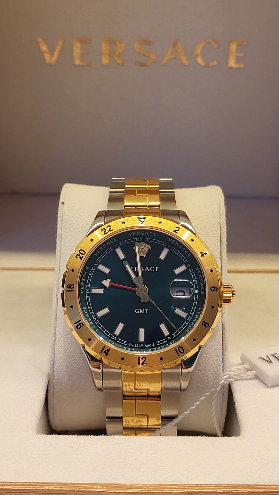 Zegarek VERSACE V1105/0016 Hellenyium GMT