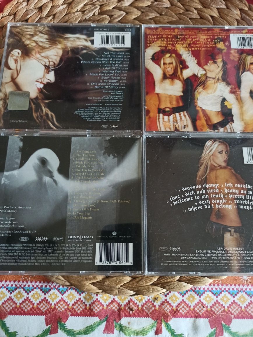 Anastacia - 5 płyt cd