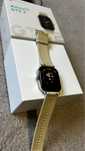 Amazfit  gts 2 smartwatch zegarek deser gold beżowy+ czarny pasek nowy