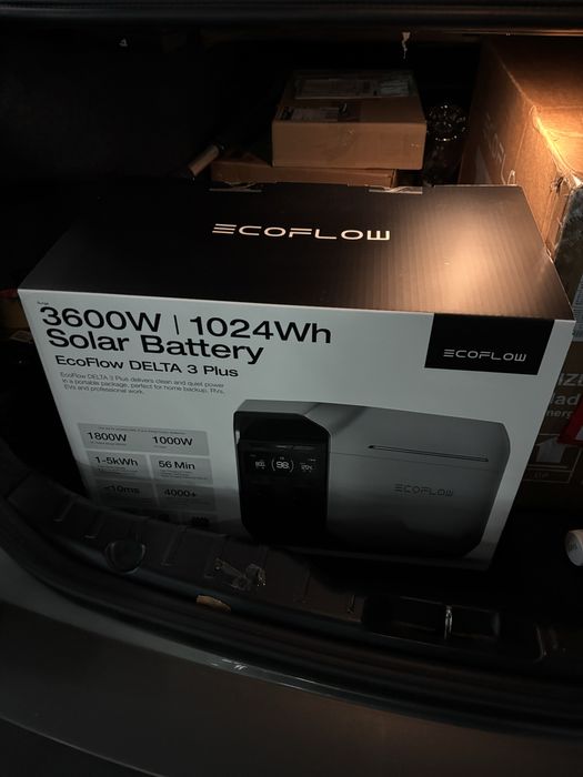 Зарядна станція EcoFlow Delta 3 Plus 1024 вт*год НОВІ ЄВРОПА