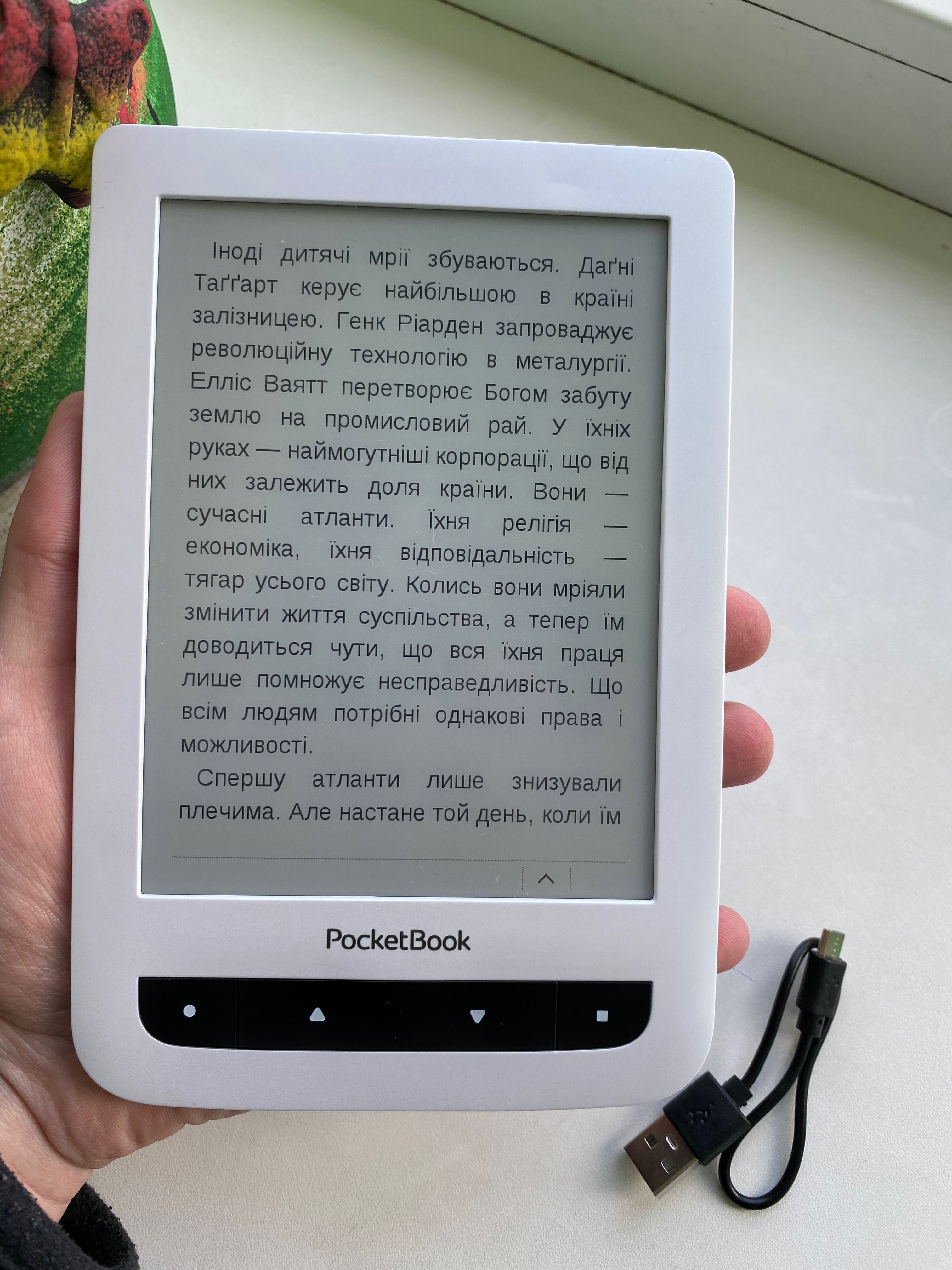 Електронна книжка PocketBook 624 Basic Touch сенсорна