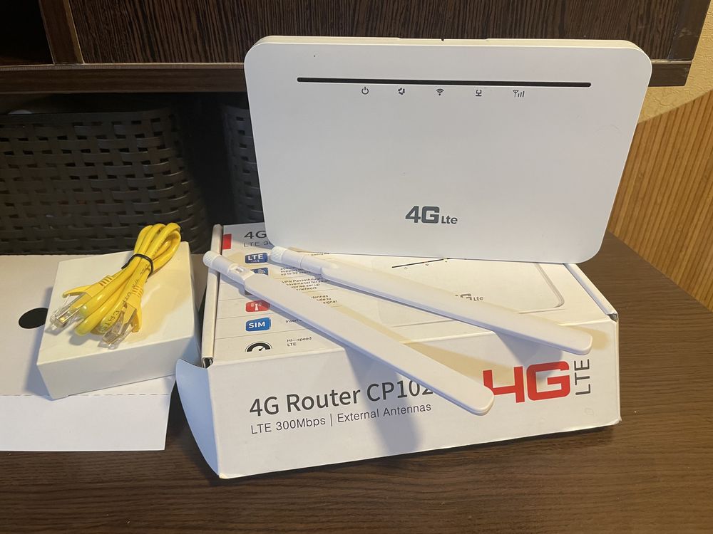 Wi-Fi Роутер 4G LTE CP102