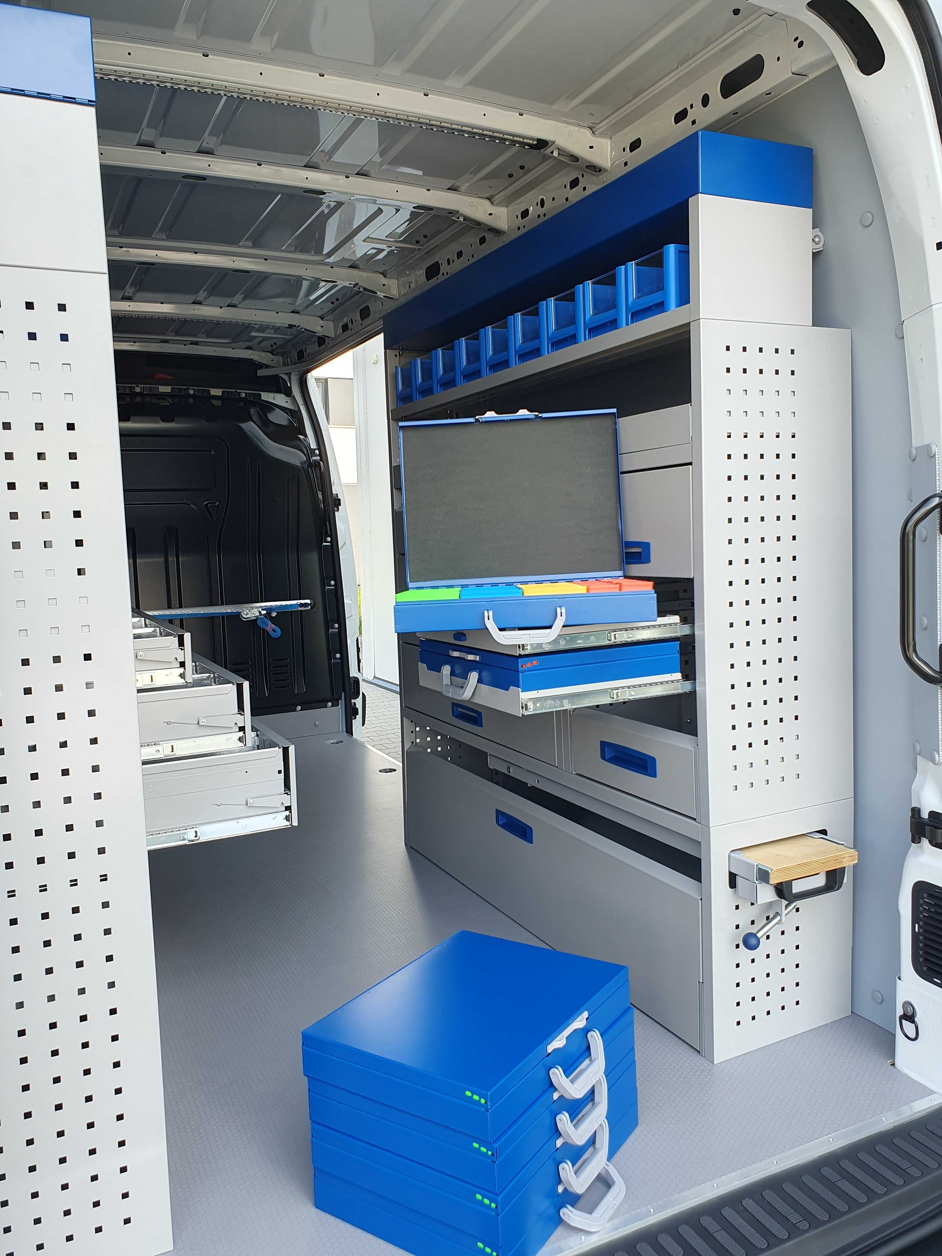 Zabudowa warsztatowa, serwisowa Master, Ducato, Sprinter, Crafter, TGE