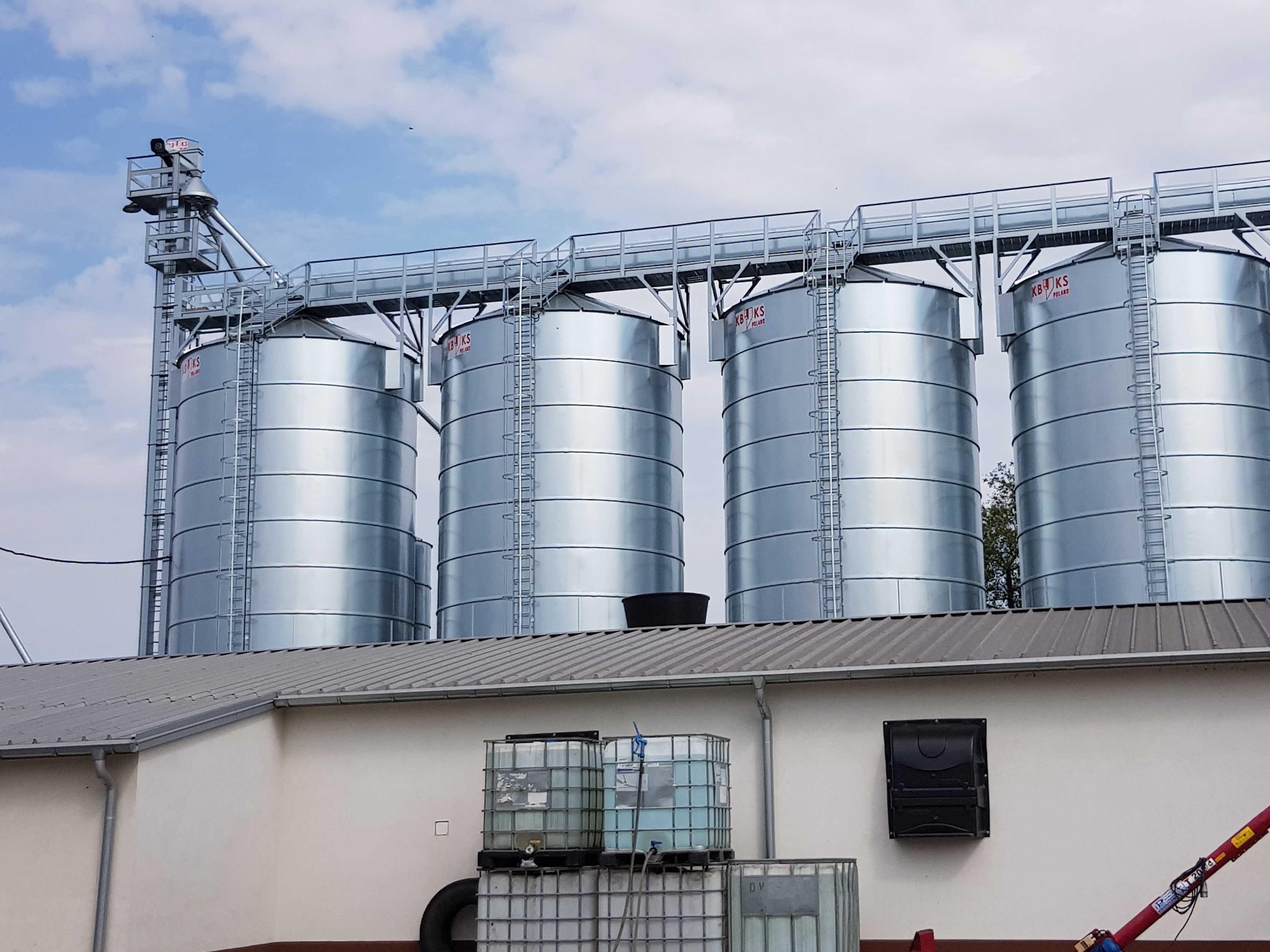 Silos Zbożowy płaskodenny ksp 460 110t