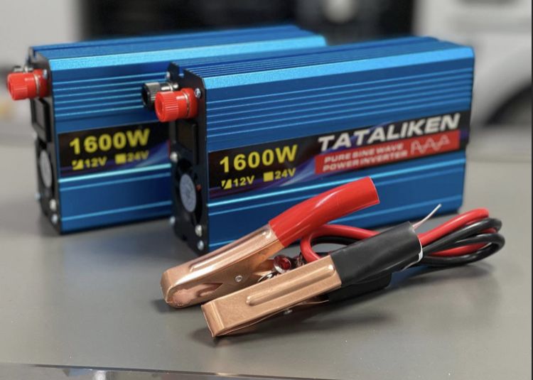 Инвертор преобразователь Tataliken 12-220V Чистый синус 1600W