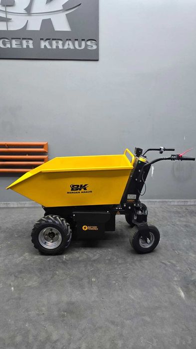 Elektryczne wozidło kołowe wywrotka BK500HE 500kg Transporter