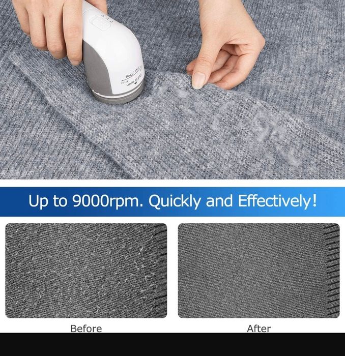 BEAUTURAL Golarka do tkanin i usuwania kłaczków,