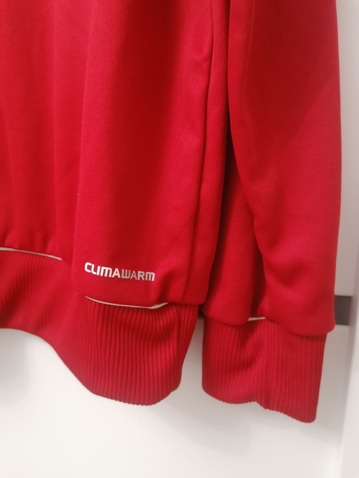 Bluza adidas clima cool czerwona L  174
