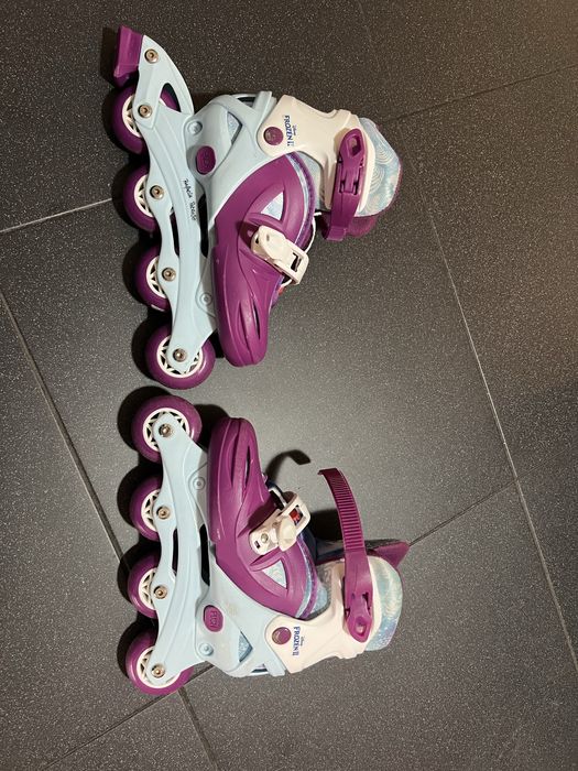 Patins em linha frozen