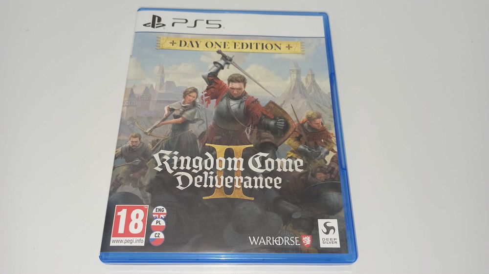 ps5 KINGDOM COME DELIVERANCE II PL po polsku śreniowieczna gra RPG