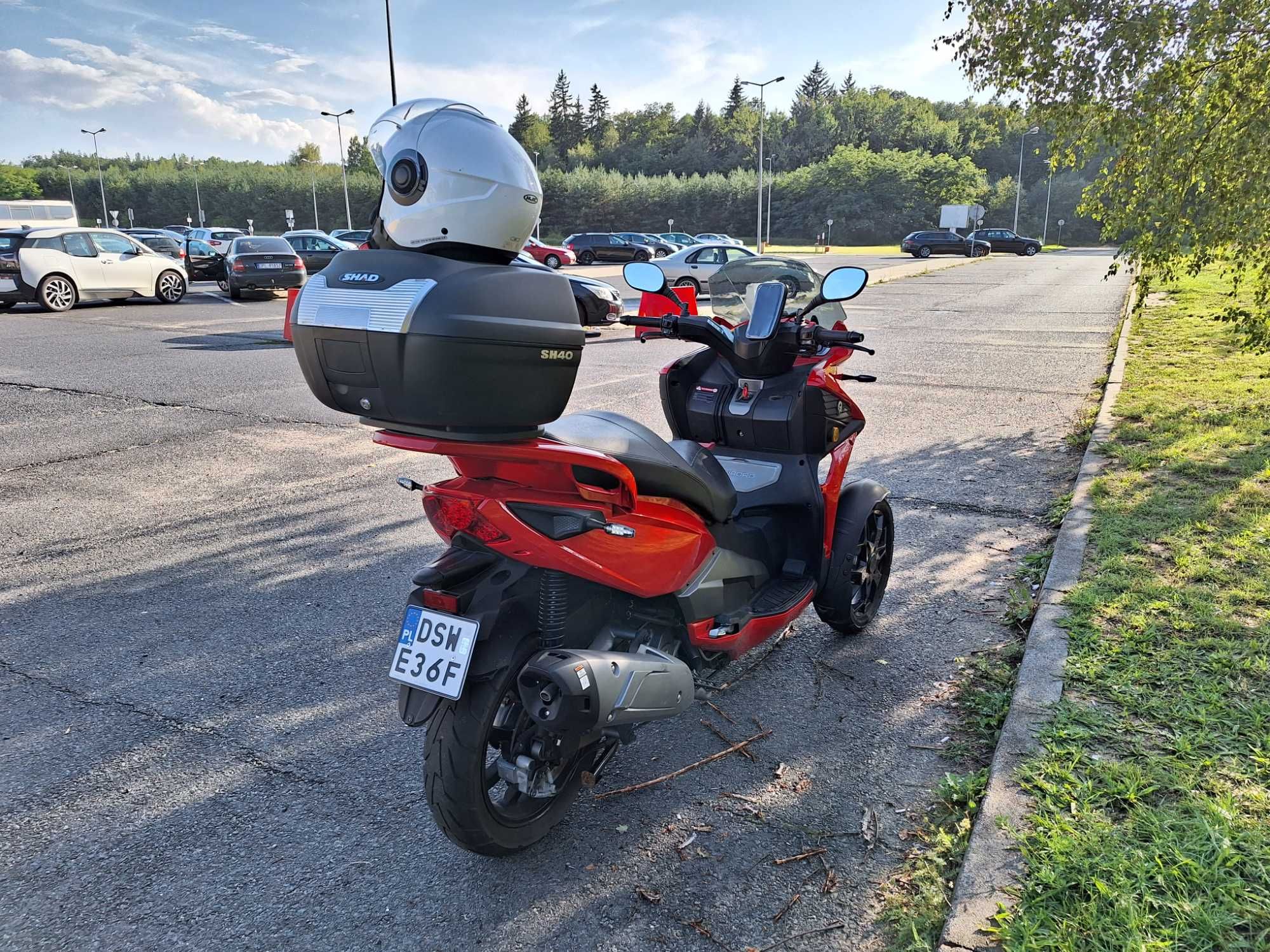 Motocykl trójkołowy Quadro QV3