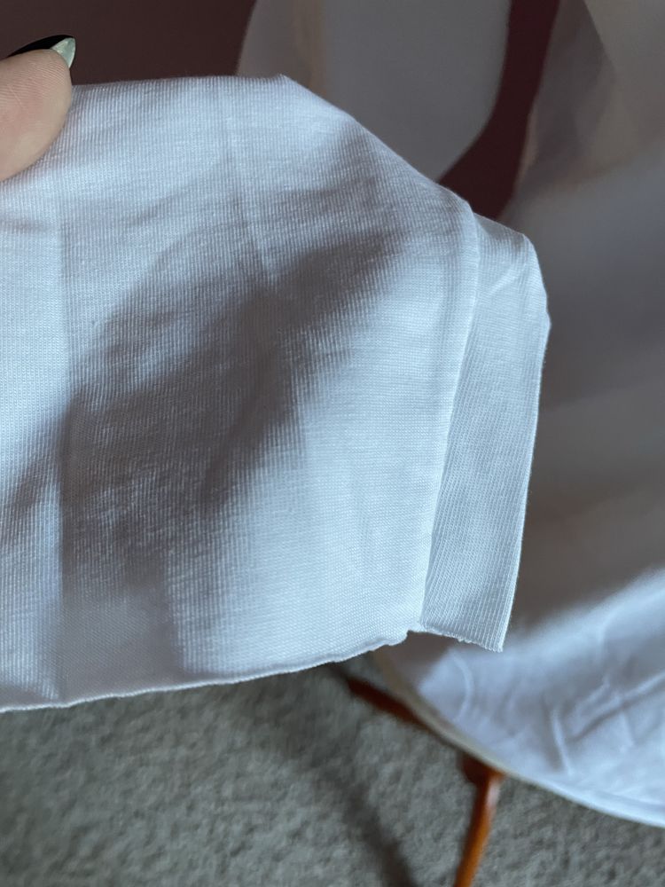 Basic tshirt bluzka laserowo cięta Azara 40/42/44/46