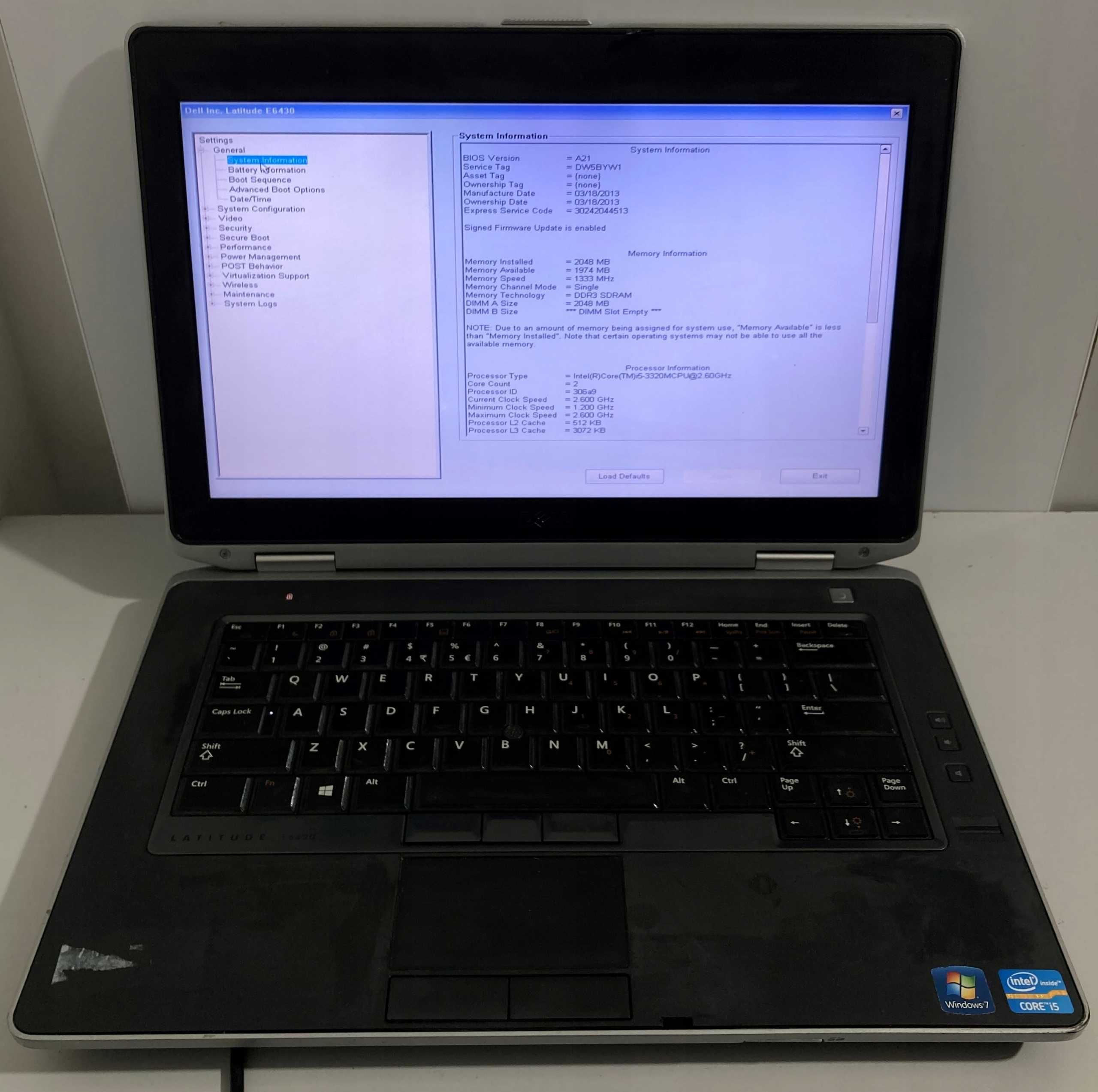 Laptop Dell E6430 14 " i5-3320M 4GB/200GB graffit do biura domu, itp.