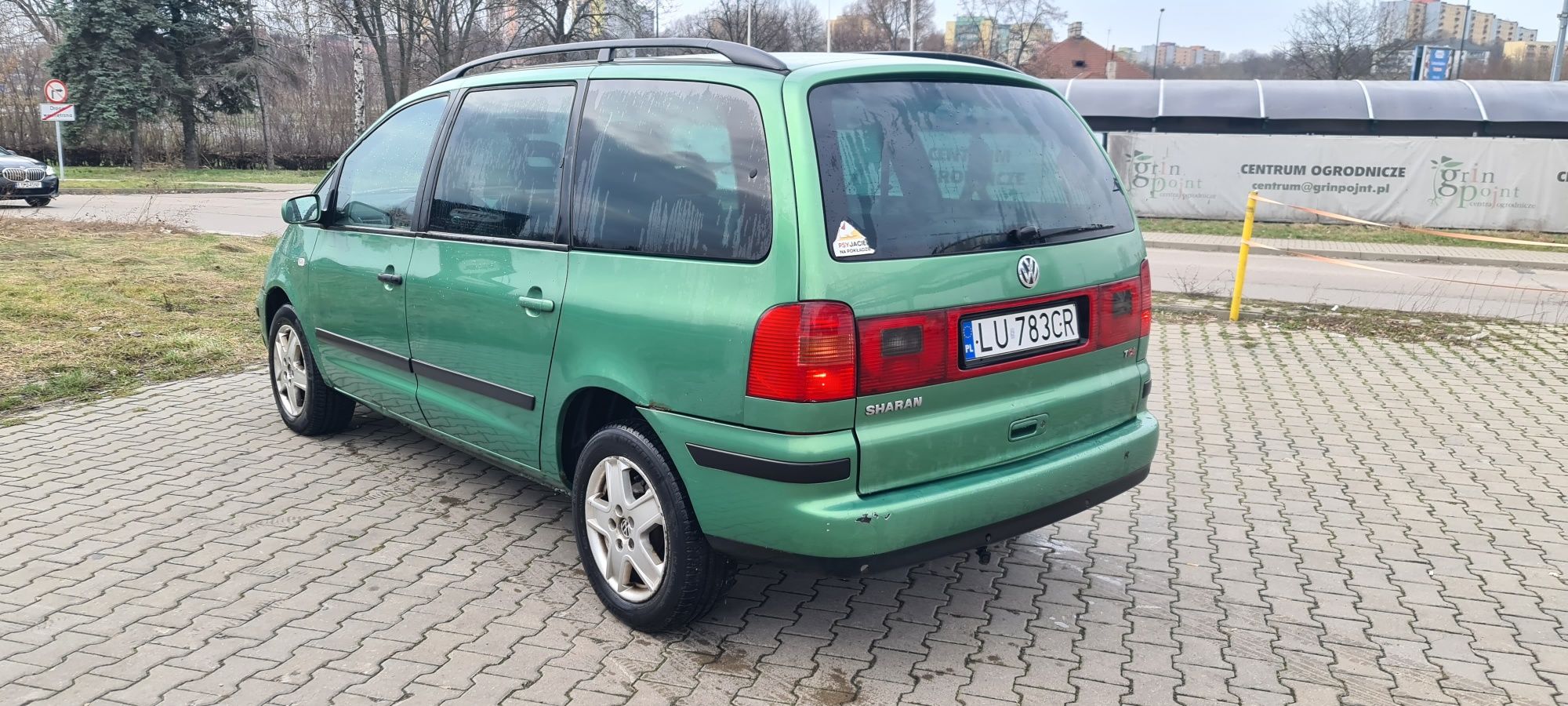 Sharan 1.9tdi silnik asz skrzynia fbn lampa zderzak klapa lc6w