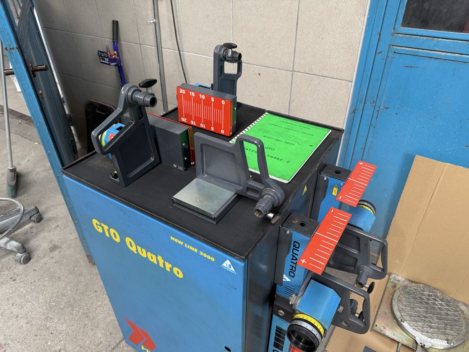 GTO laser  Quatro precyzja do geometrii kół geometria zbieżność