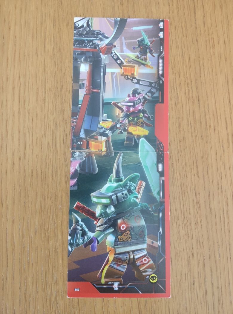 Karty LEGO ninjago puzzle z serii 5