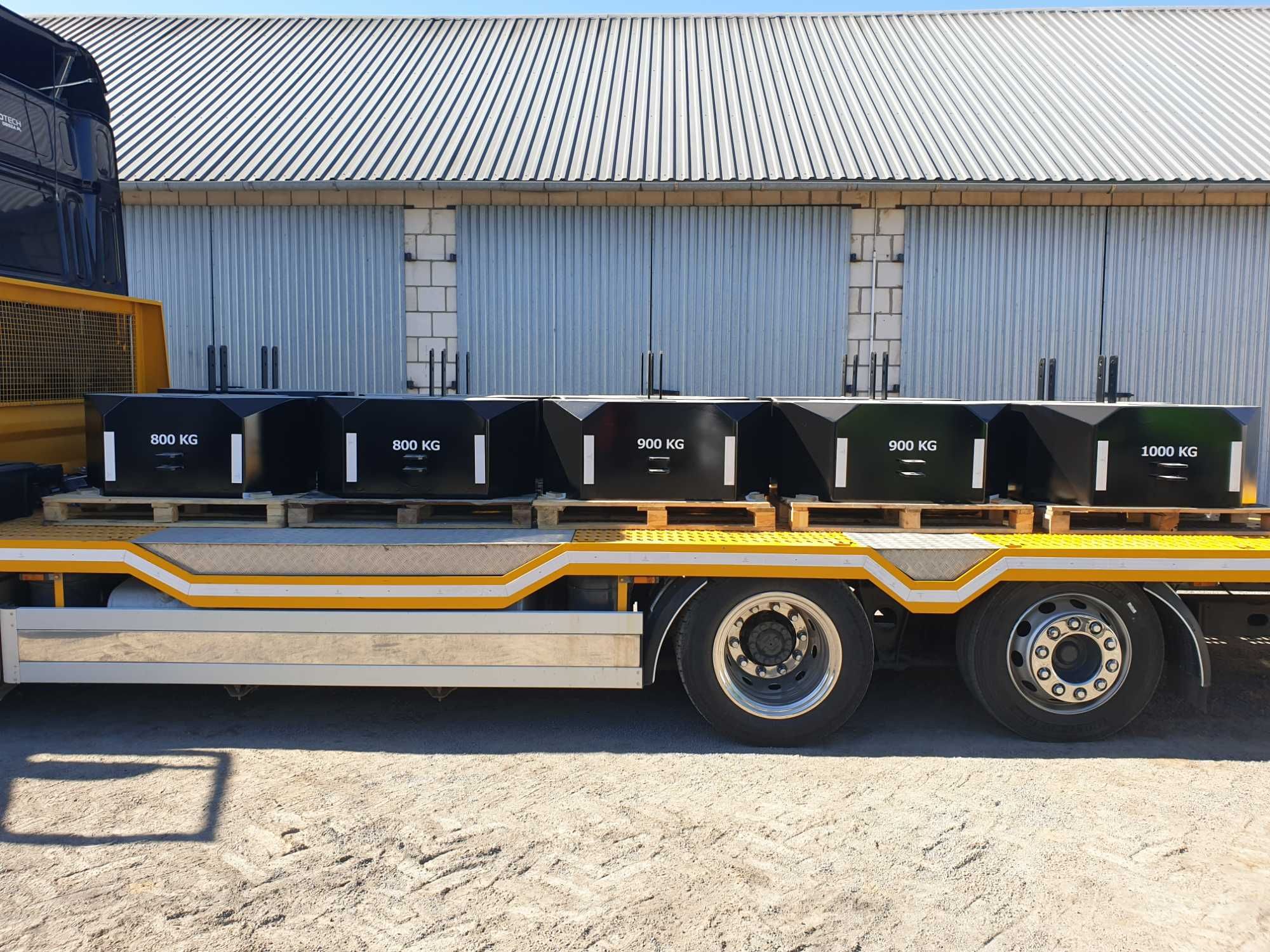Metalowy Balast Obciążnik TUZ 600 800kg 700kg 1000kg Dostawa cały Kraj