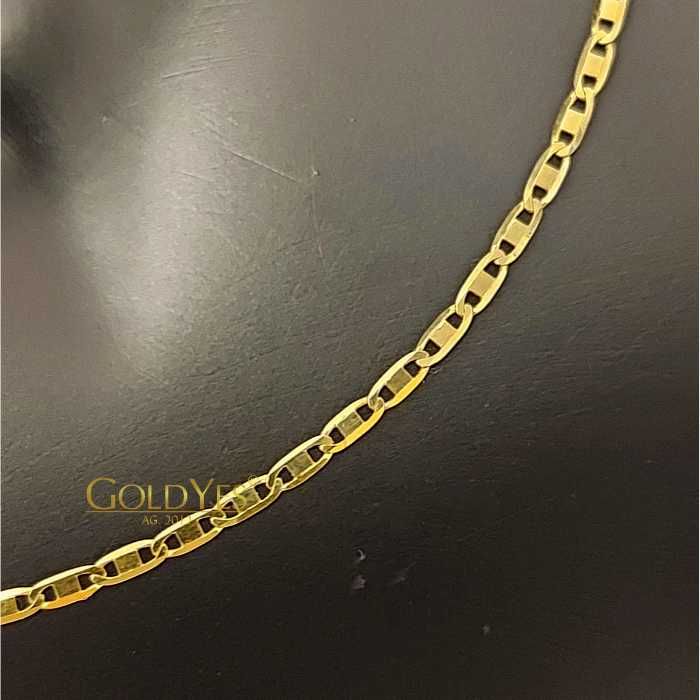 Złoty złoto łańcuszek gucci pr 585 45 cm