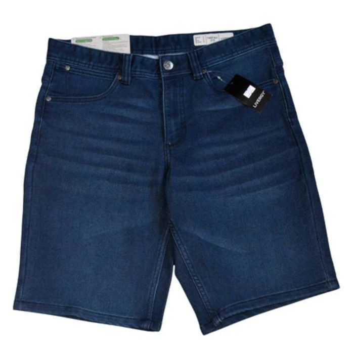 Новые джинсовые шорты синие на мальчика подростка 164-170