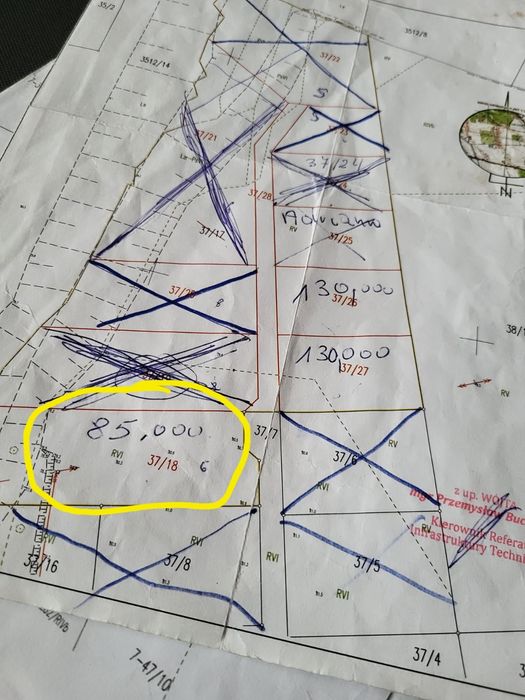 REZERWACJA Sprzedam działkę w Turznie k. Ciechocinka