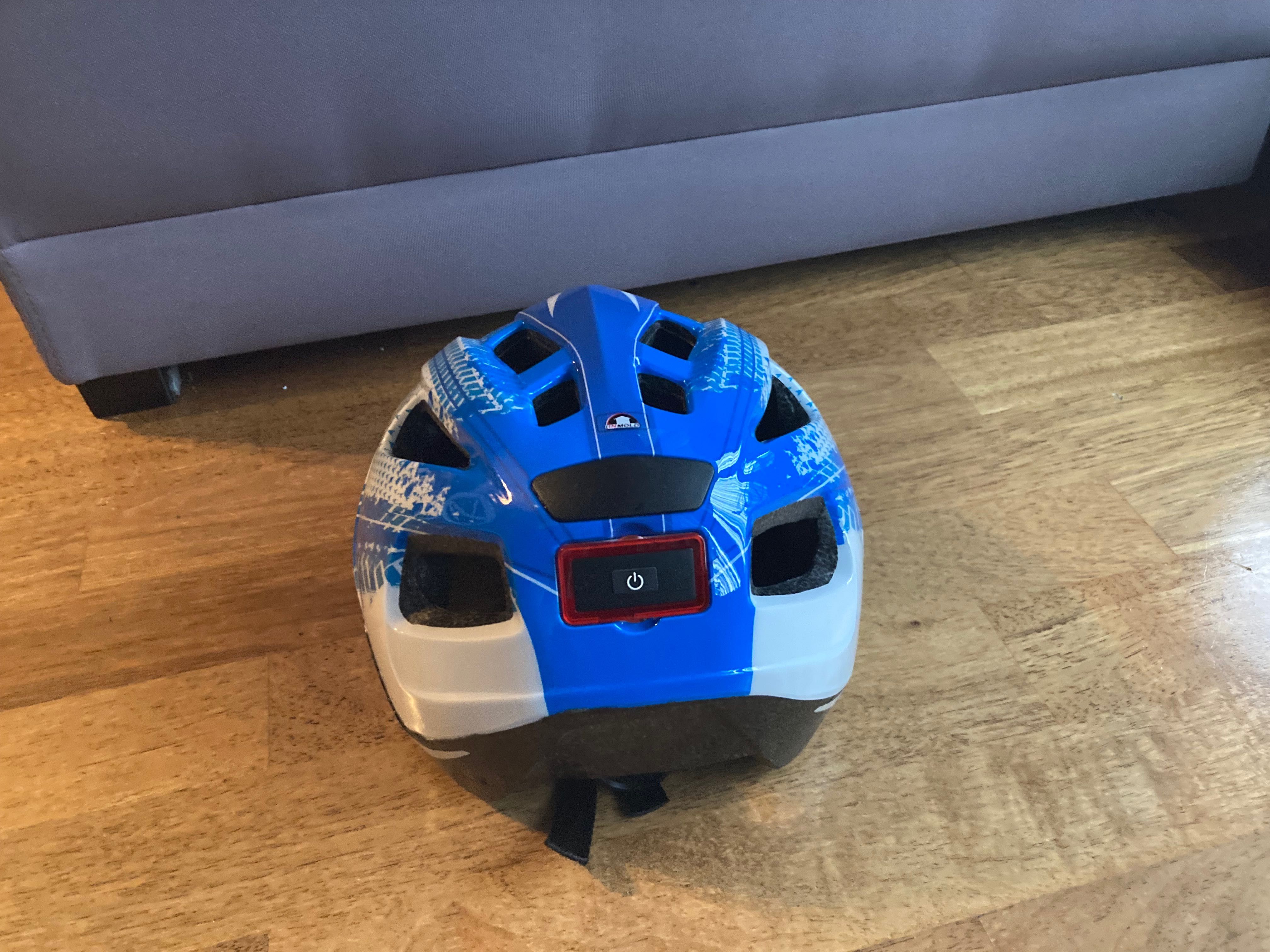 Kask crivit Lidl z oświetleniem z tyłu
