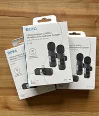 Мікрофон подвійний BOYA BY-V2 BY-V20 Apple iOS Lightning Android USB-C