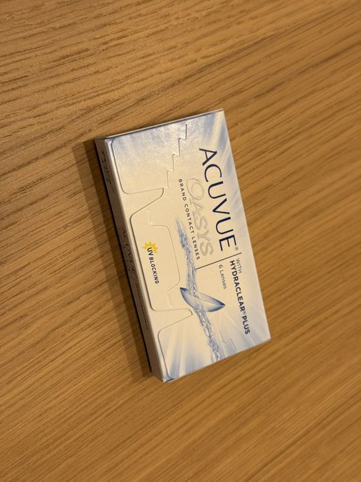 Soczewki kontaktowe Acuvue Oasis -2.25 nieotwarte