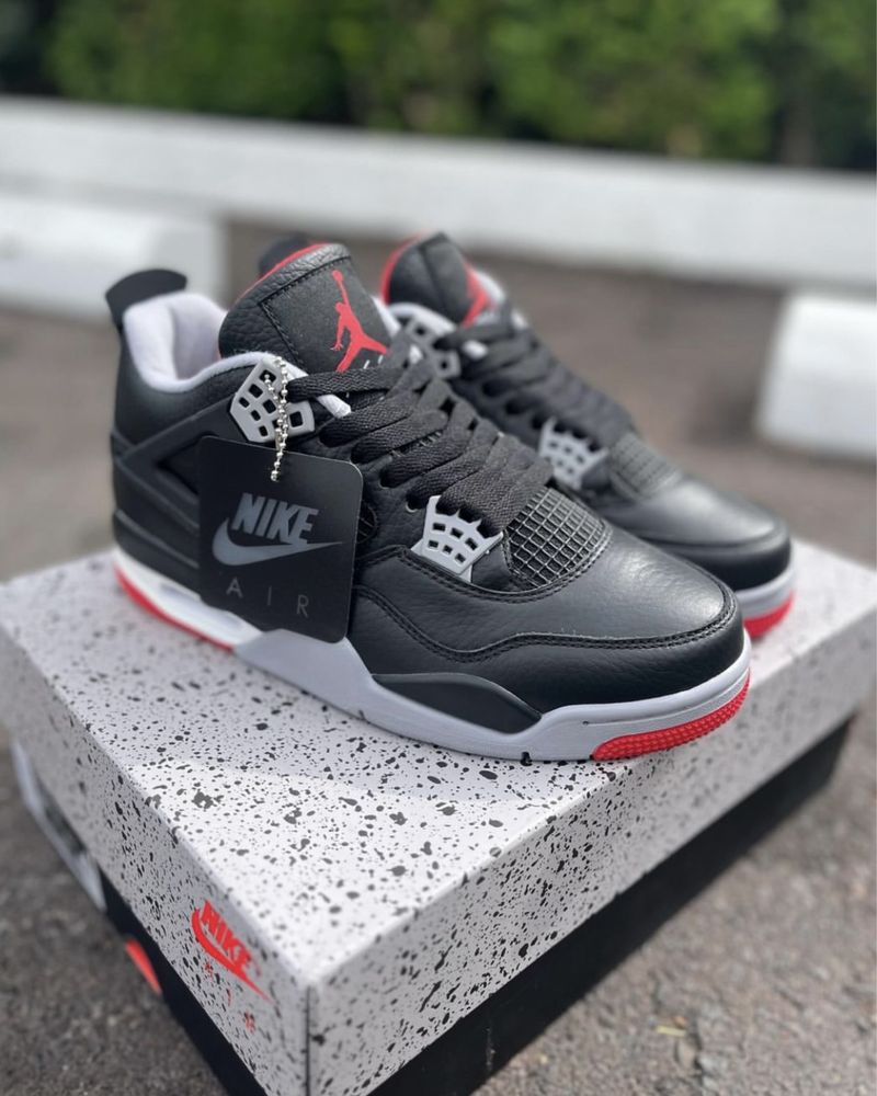 Air Jordan 4 Bred Reimagined