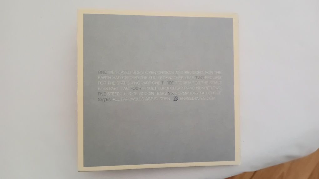 A Winged Victory For The Sullen cd - Autografado