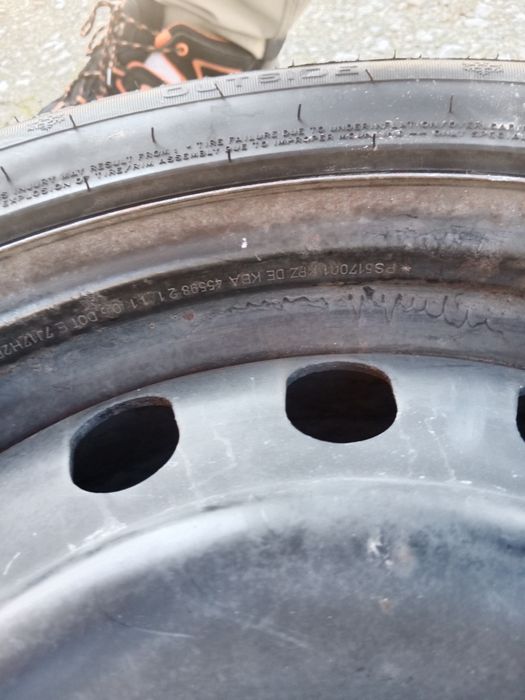 Felgi opony stalowe 17 Volvo v70