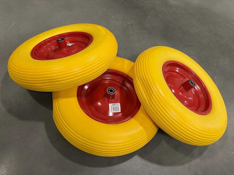 Koło do taczki pełne PU 400-8 DEGET