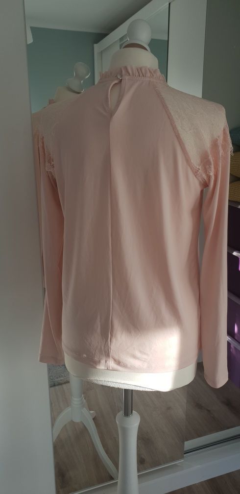 Bluzka nowa kolor puderek XS