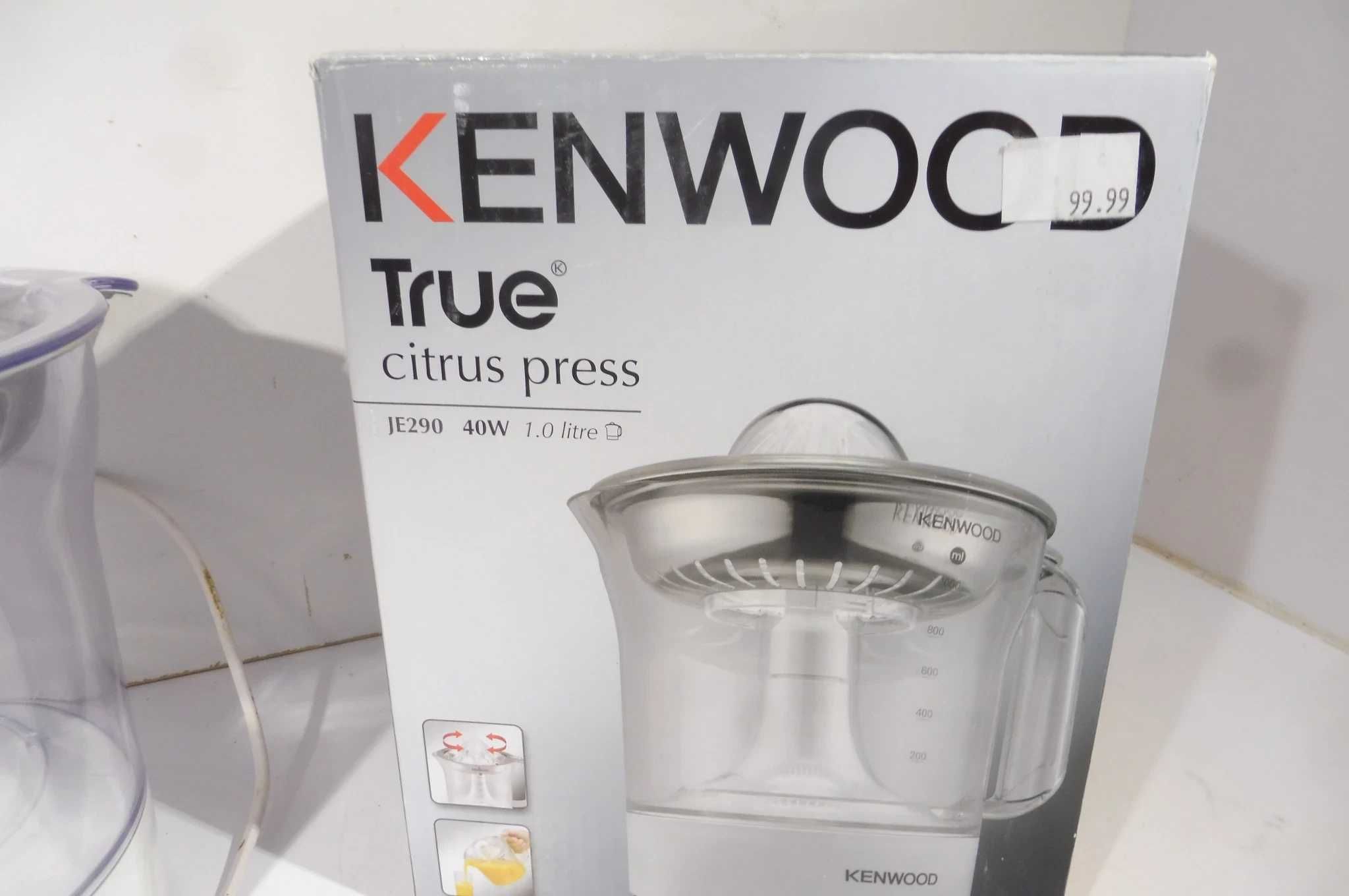 Wyciskarka do cytrusów Kenwood JE290A biały 40 W+blender PRL