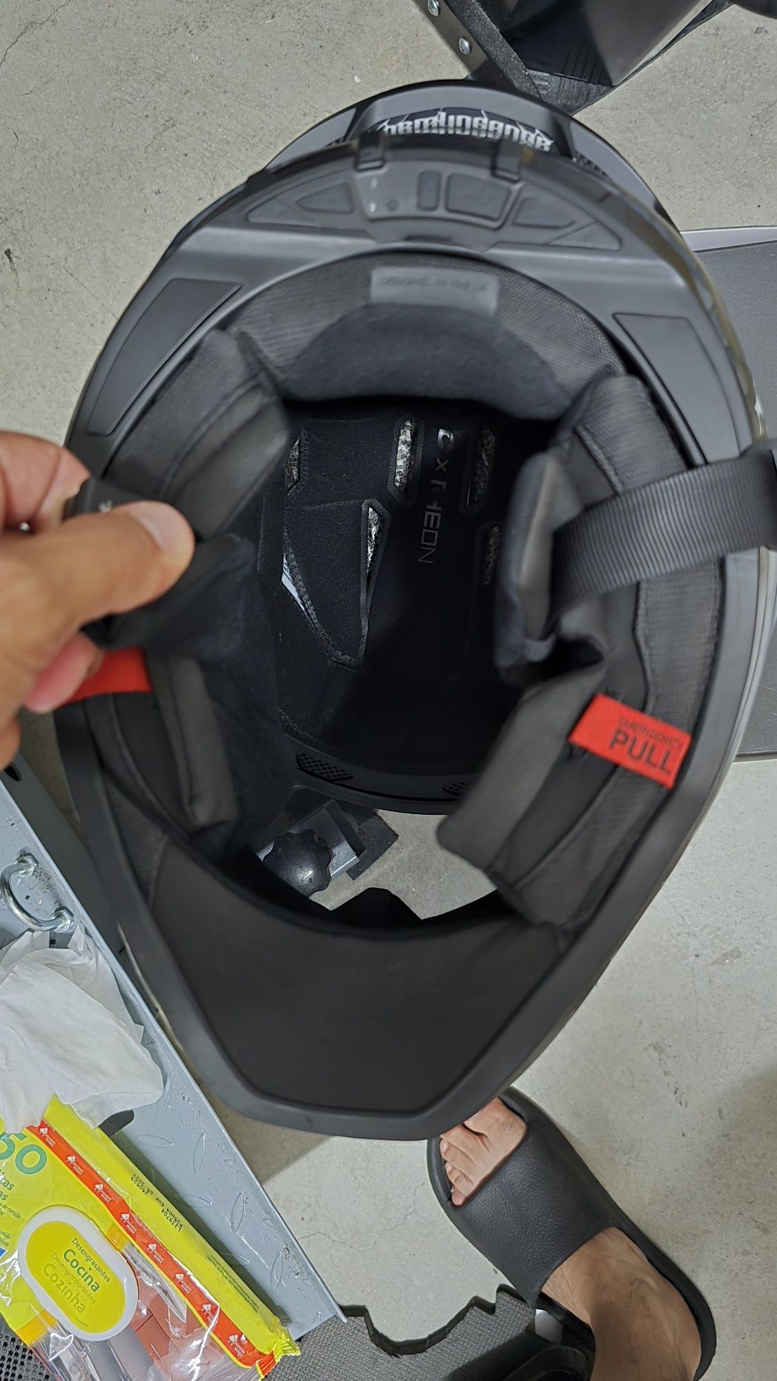 Capacete ruroc atlas com shockwave