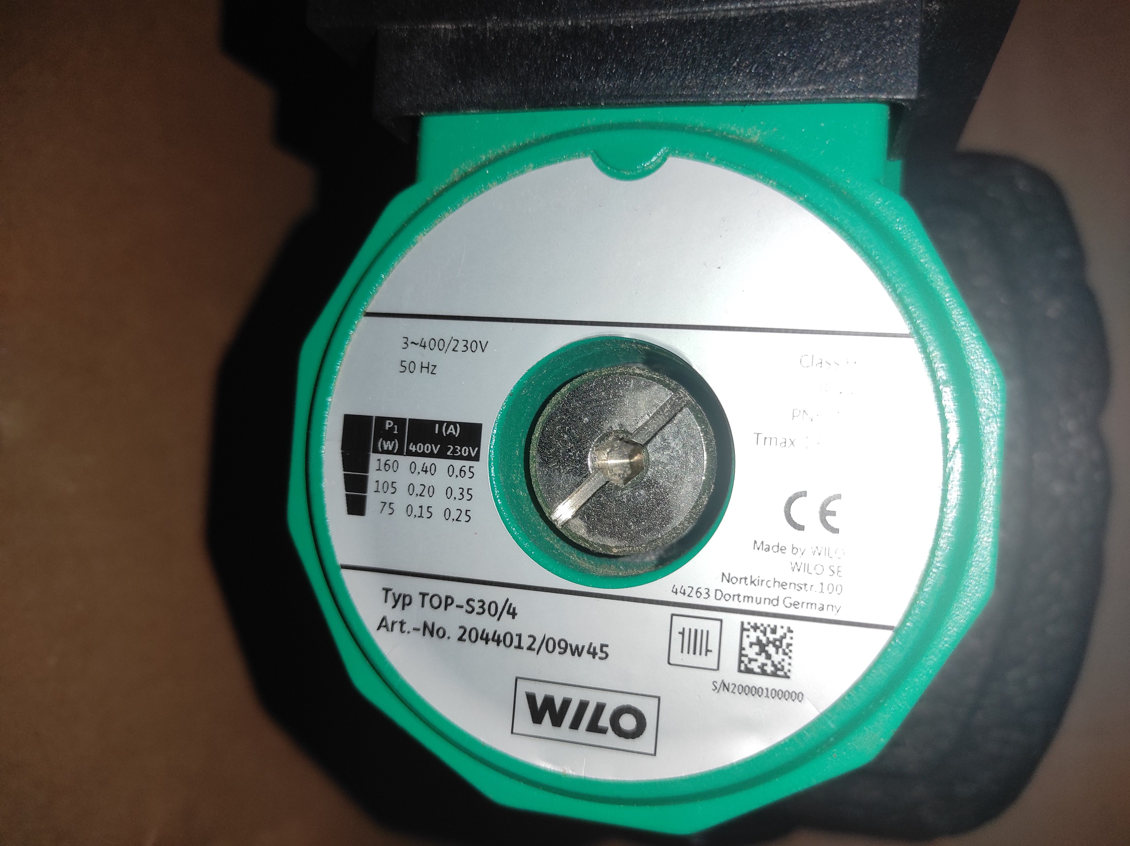 Pompa Obiegowa Wilo top-s 30/5 3~400V