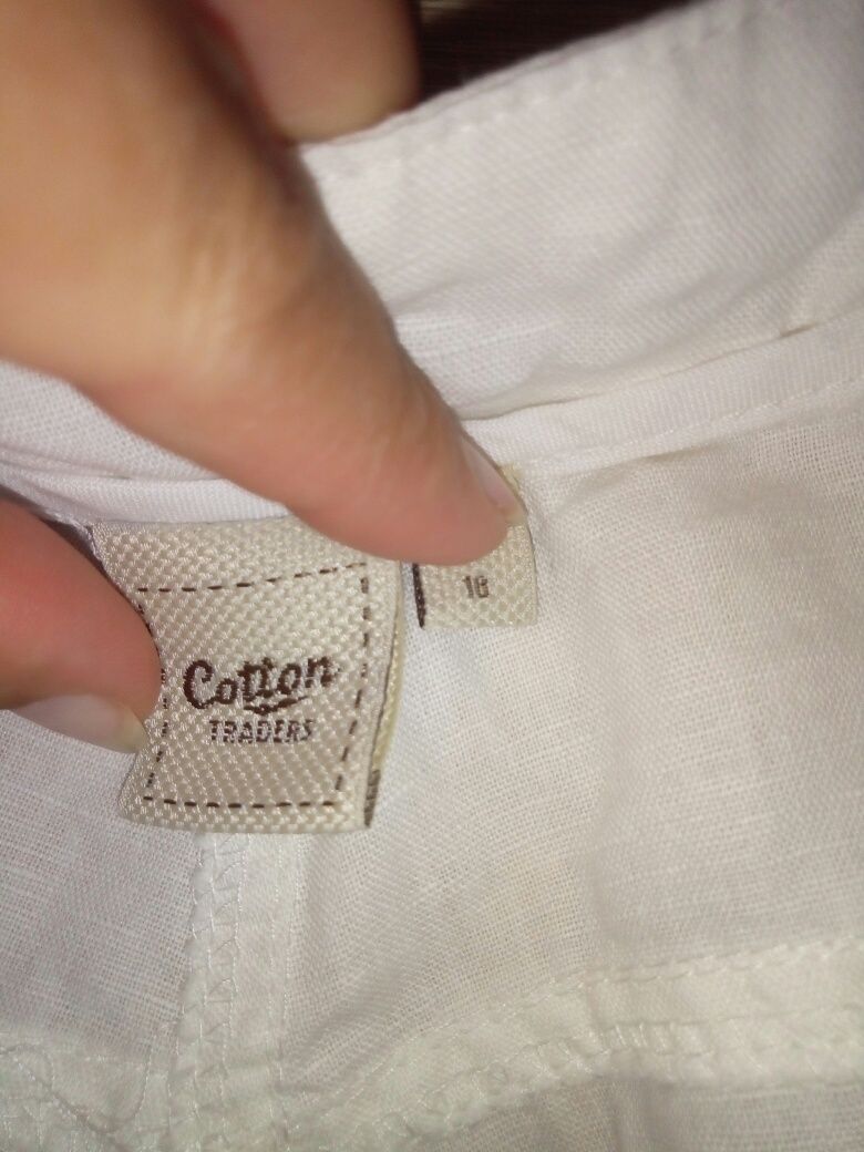 Льняные брюки Esprit H&M Cotton Traders Parallel