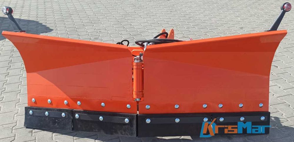 Pług składany lekki do śniegu strzałka Tuz 1,5m 1,8m 2m 2,2m