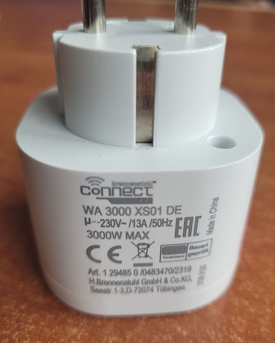 Smart gniazdko Brennenstuhl 3000W Connect