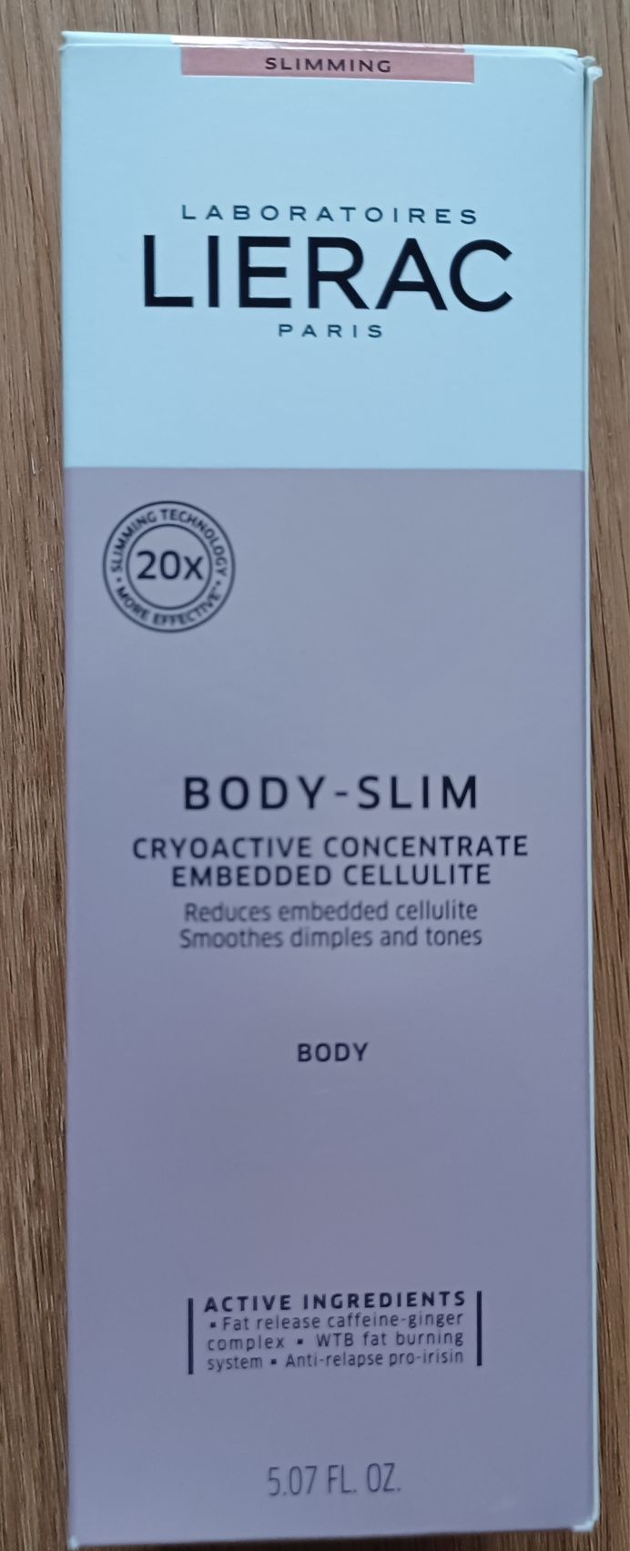 Lierac Body-Slim Adelgaçante Concentrado Crioativo Celulite Instalada