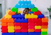 Великий дитячий блоковий конструктор кубики Мега Куб Mega Cube 40шт!!