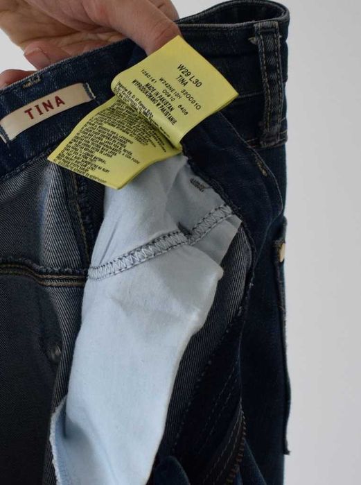 Wrangler Tina w29 l30 spodnie jeansy proste m