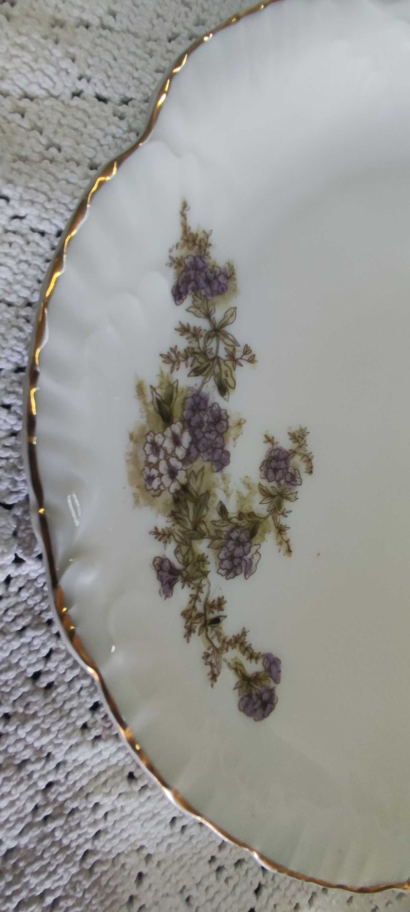 Vista Alegre serviço porcelana século XIX 1881 ema cegonha
